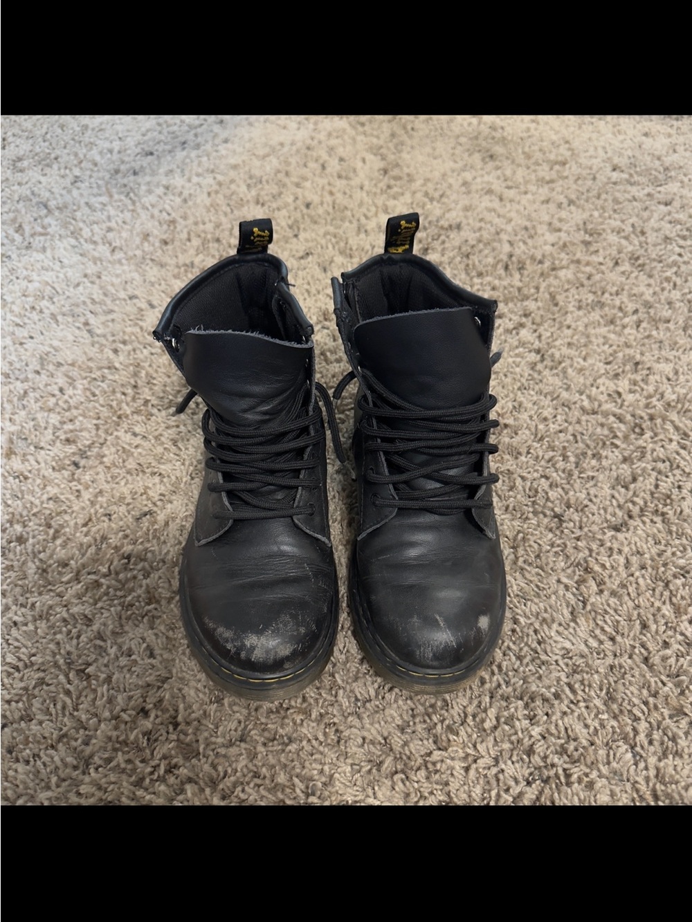 Dr. Marten Black Boots